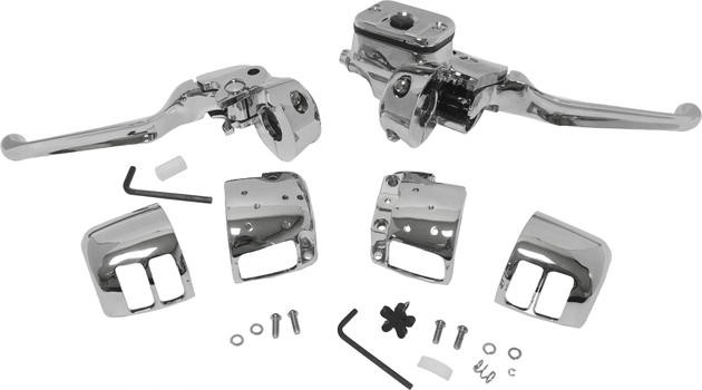 HardDrive 11/16″ Handlebar Controls without Switches Chrome #26-094