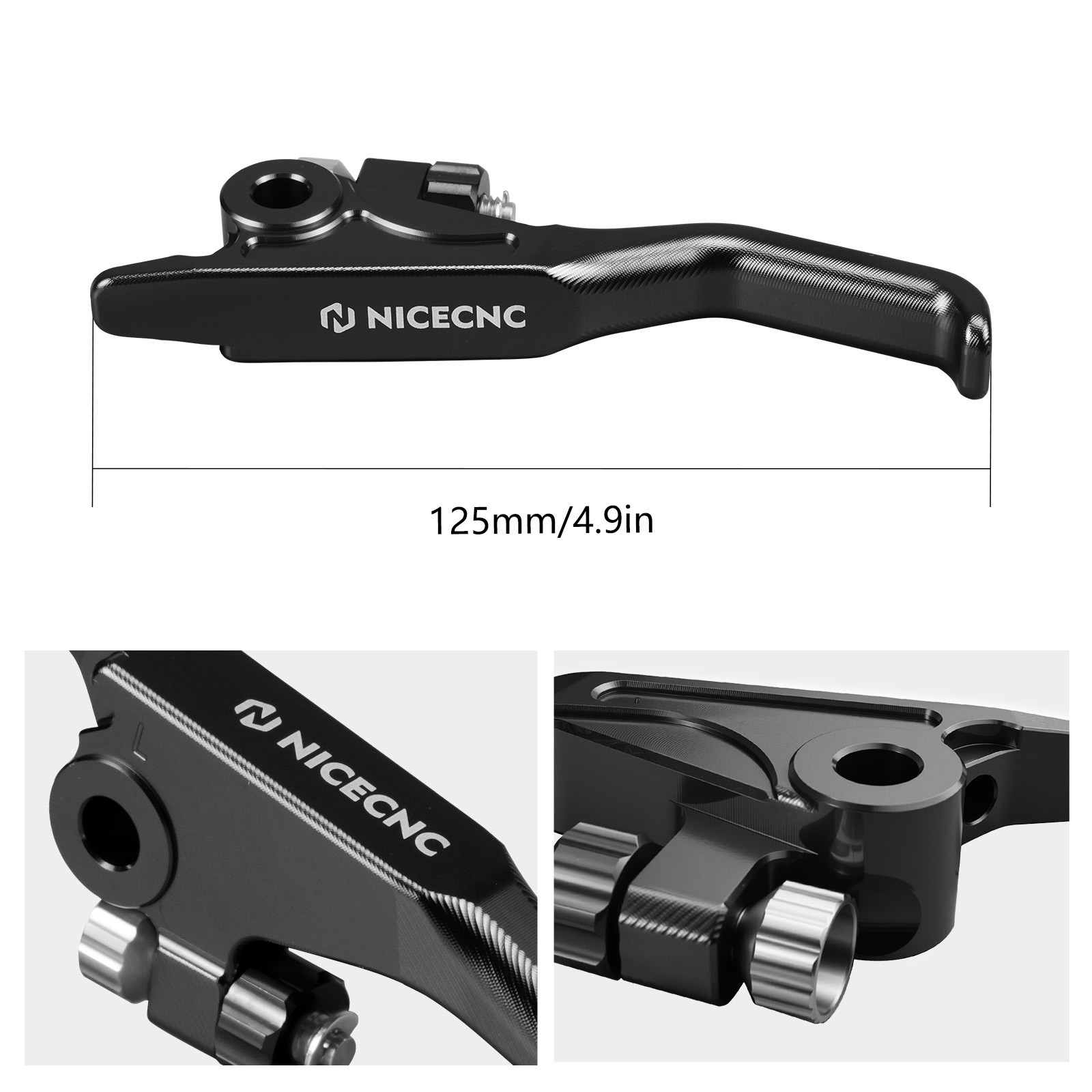 For Stark Varg EX MX 2024 2025 NICECNC Left Right Shorty Hand Brake Lever Kit