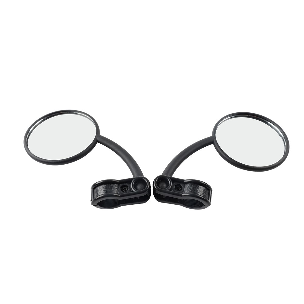 Right & Left Hand Dual Sport Mirror Fit Motorcycle Dirt Bike Supermoto Adv Atv