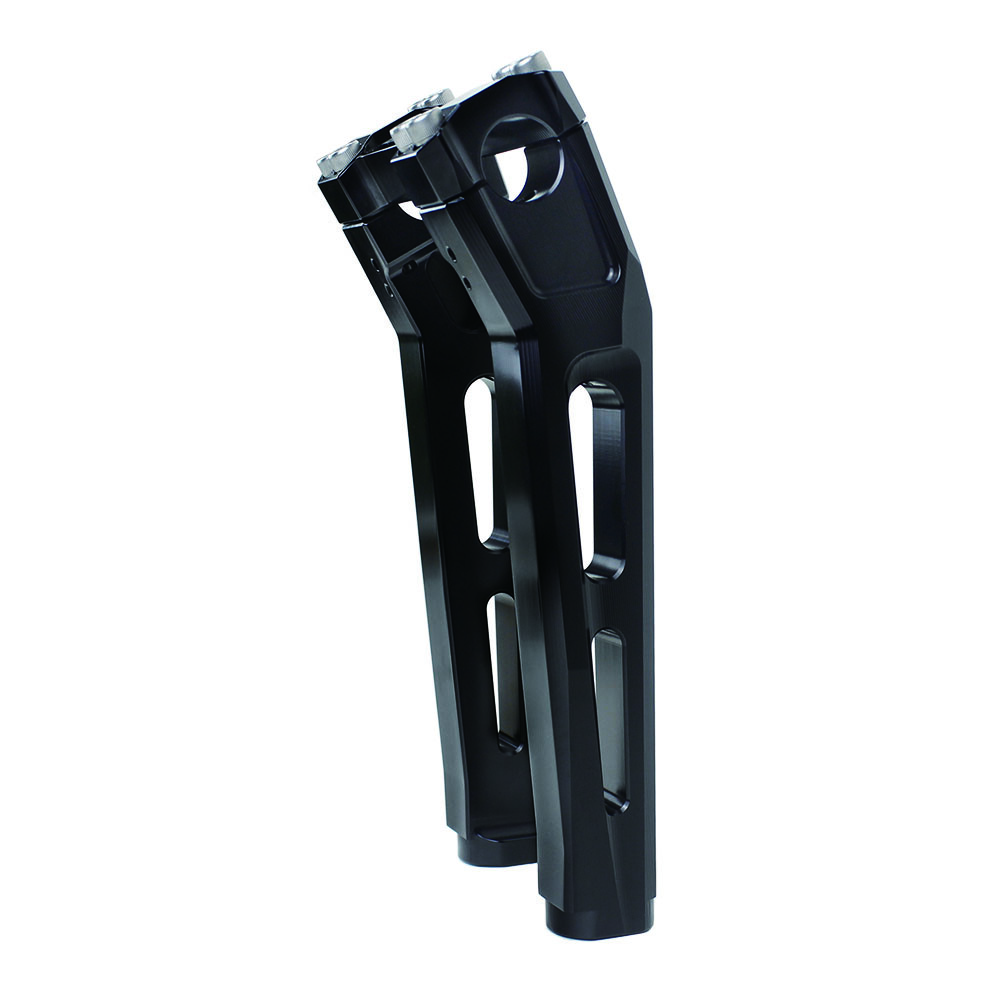 10″ Tall 1.0″ Handlebar Pullback Risers for Harley 18-24 Street Bob FXLRST FXST