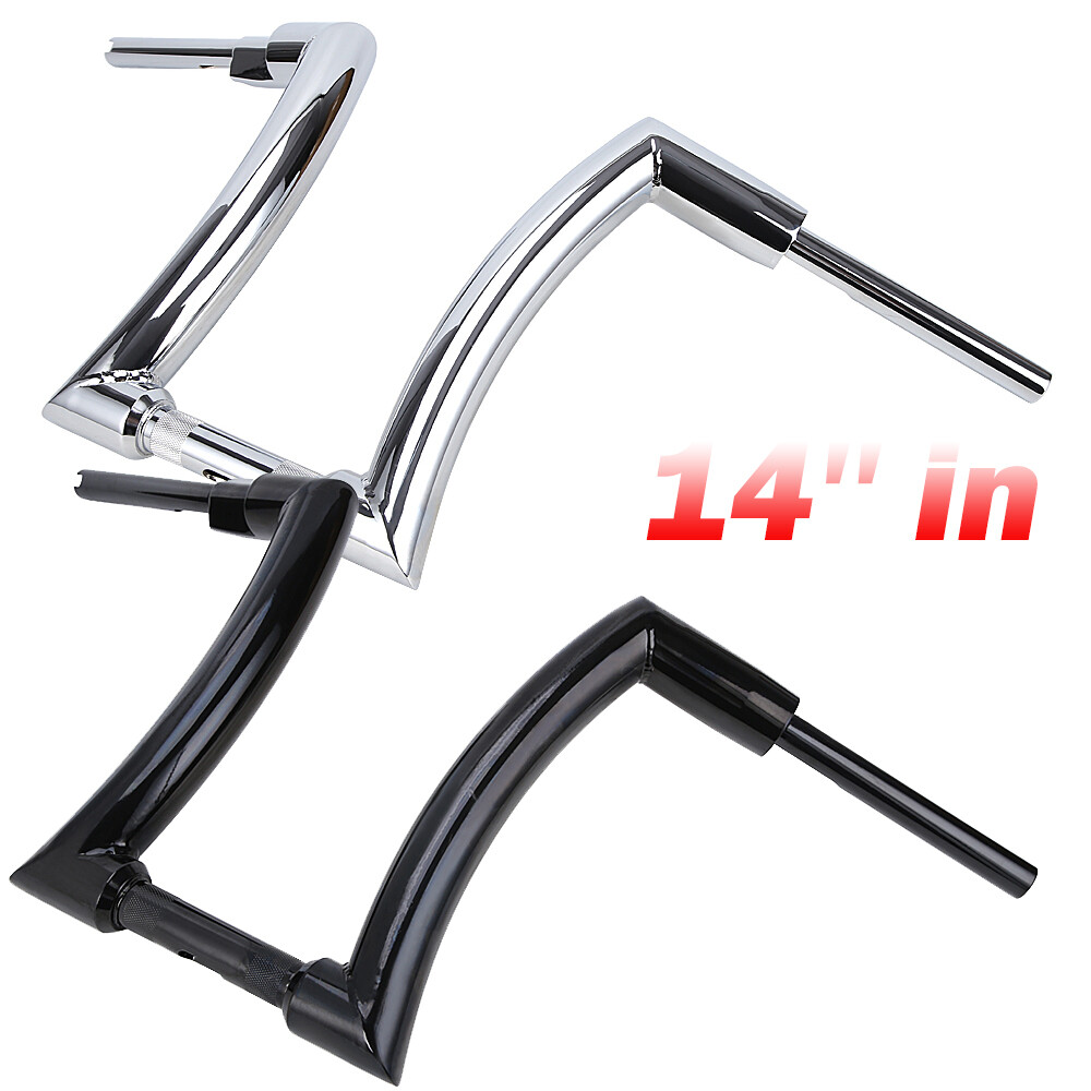 12″ 14″ 16″ RISE DNA MONSTER FAT APE HANGER BARS 1-1/4″ FOR HARLEY HANDLEBARS