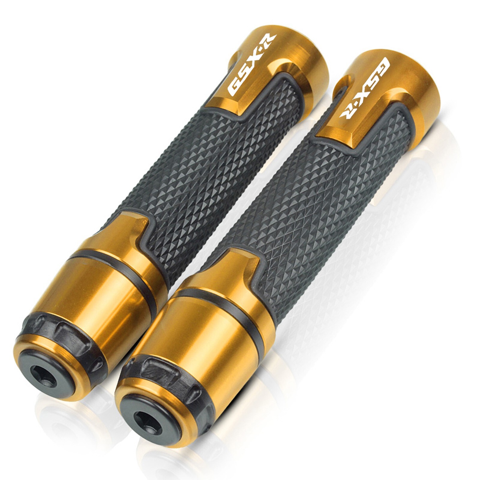 7/8″ 22mm Motorcycle Handlebar Hand Grips for SUZUKI GSXR600 750 1000 250