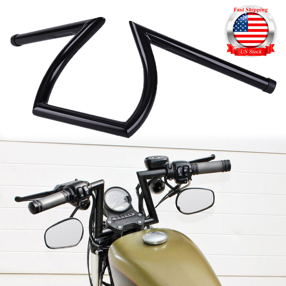 25mm 1” Motorcycle Handlebar Z Drag Bar For Honda Yamaha Suzuki Chopper Bobber