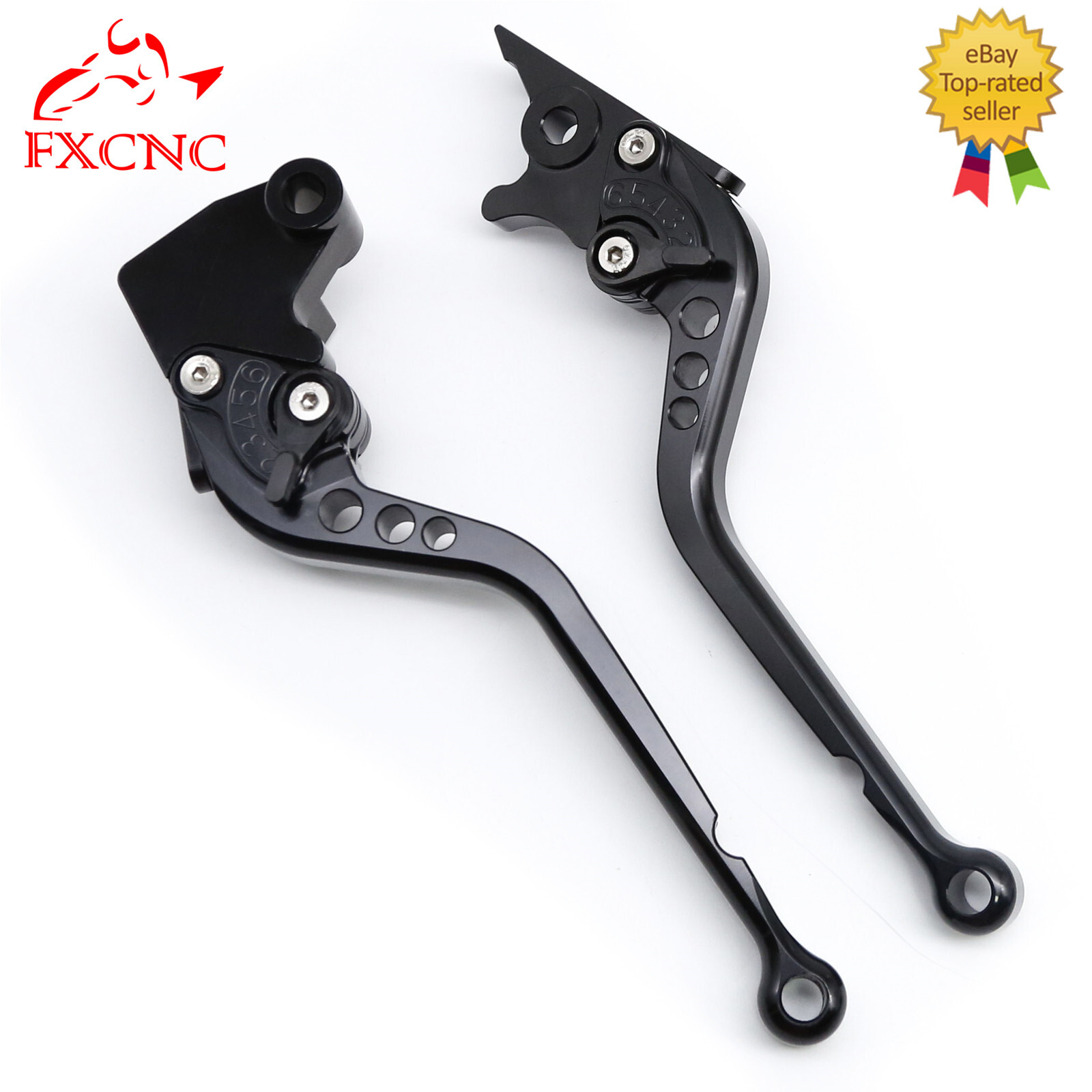 For Honda VTX1300 2003-2008 Magna 750 1994-2003 FXCNC Brake Clutch Levers Long