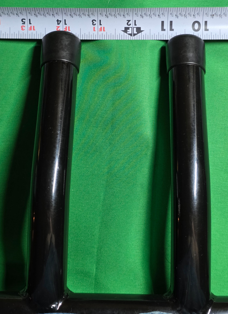 Emgo 07-93411B 1″ T-Bar Handlebar 6″ Black