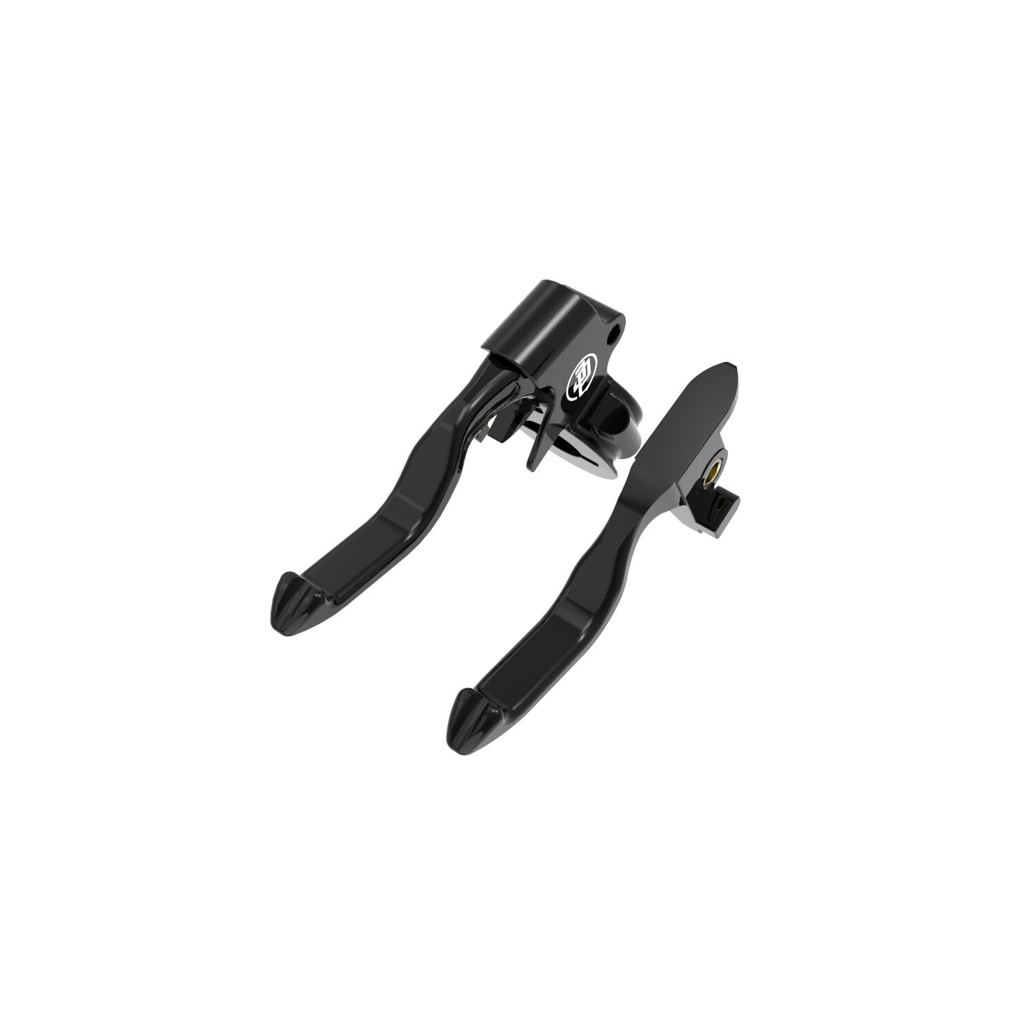 Easy Pull Clutch & Brake Lever Hand Controls Fits Harley 2018-2024 Softail FXBB
