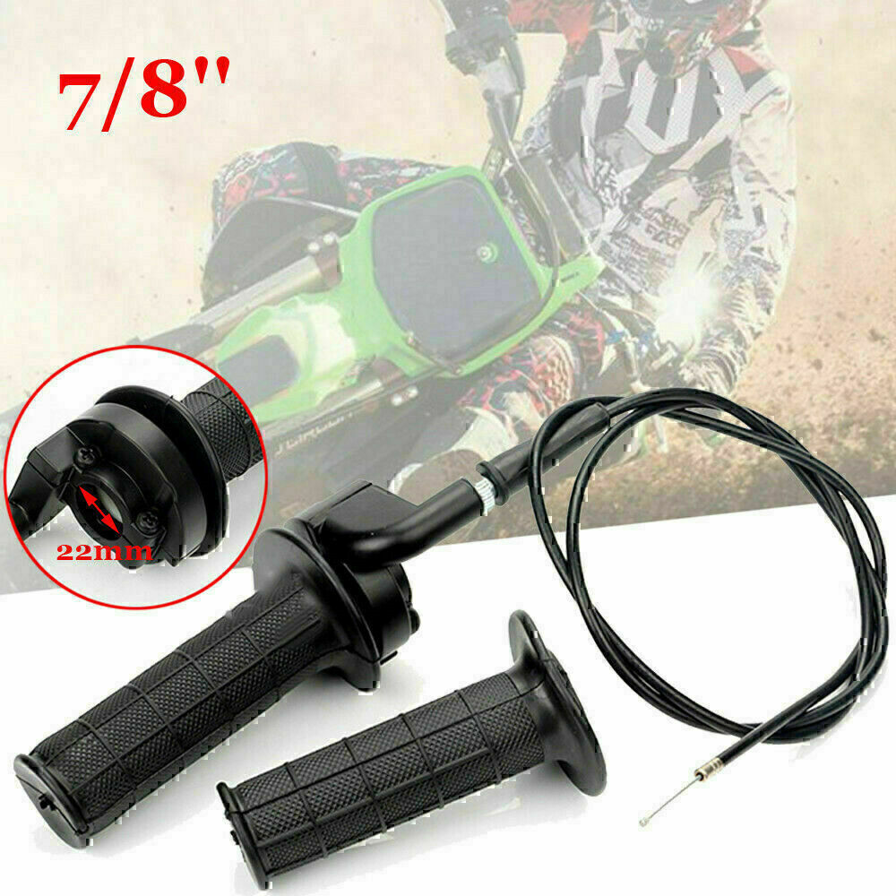 7/8″ Twist Throttle Grips Cable Set Coleman Powersports CT100U Mini Bike