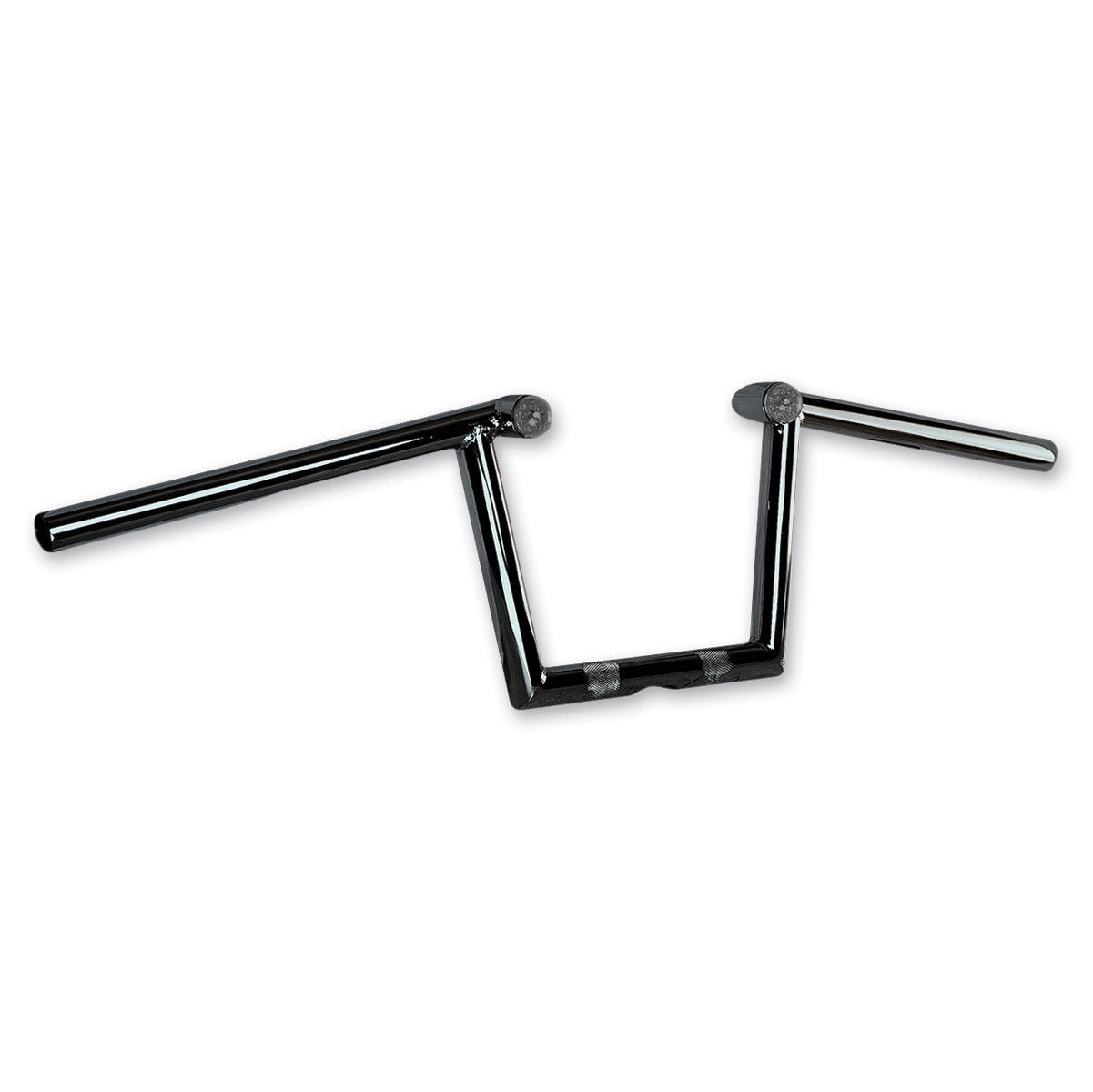 Paughco Black Handlebars Built-in LED’s 8 Inch Rise 1.25″ Mini Ape Harley H42Z8B