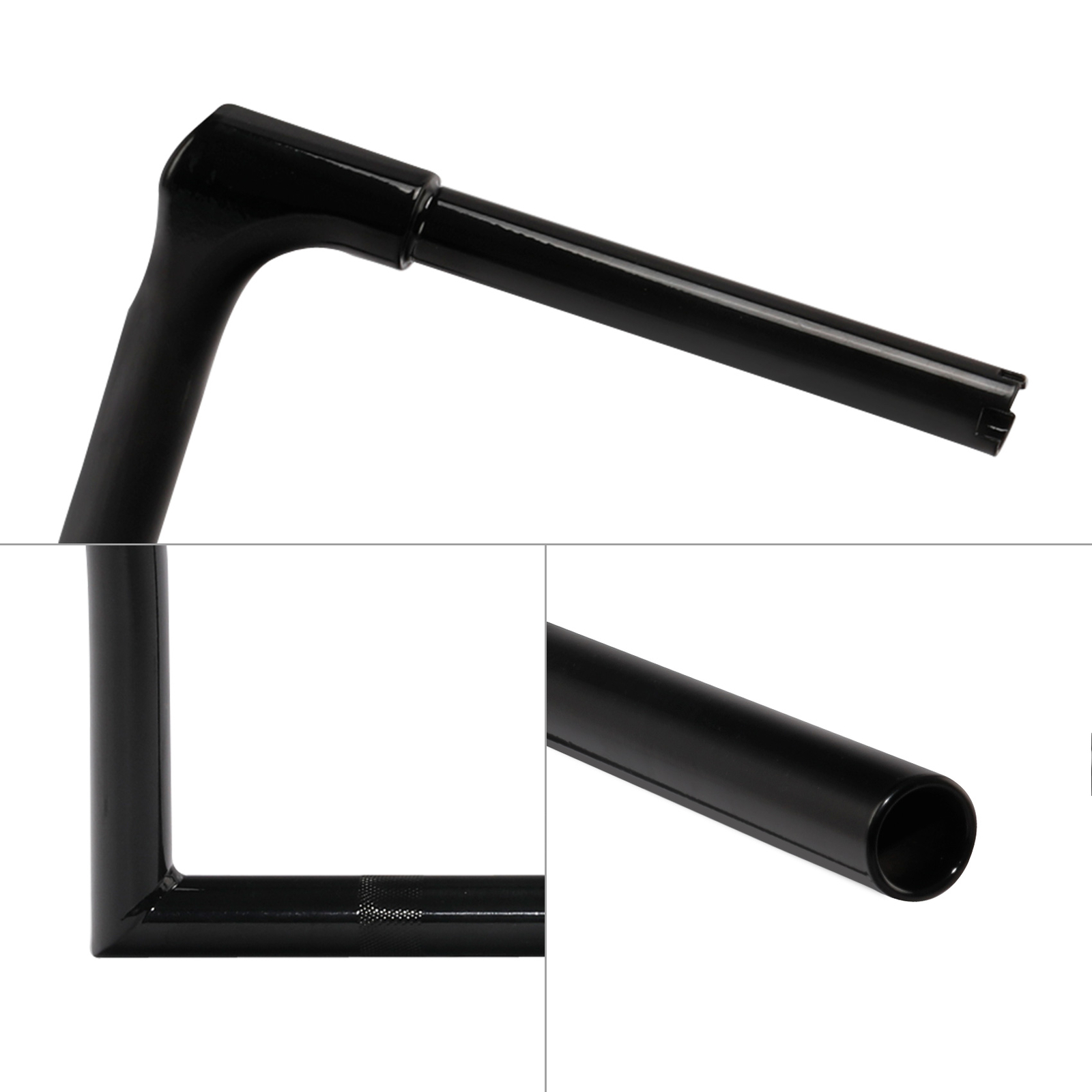 15″ Rise Meathook Ape Hanger Handlebar Fit For Harley Road King 2014-2025