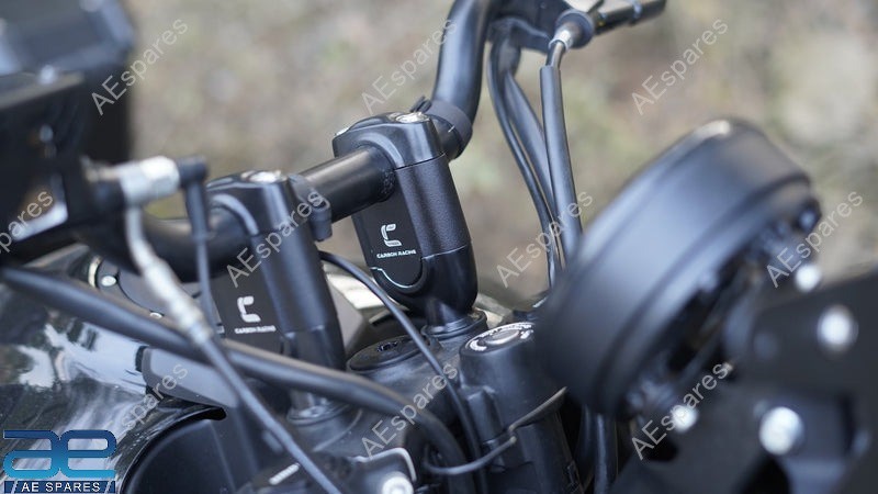 2 Inch Handlebar Riser Set Black For Royal Enfield Guerrilla Himalayan 450 @US