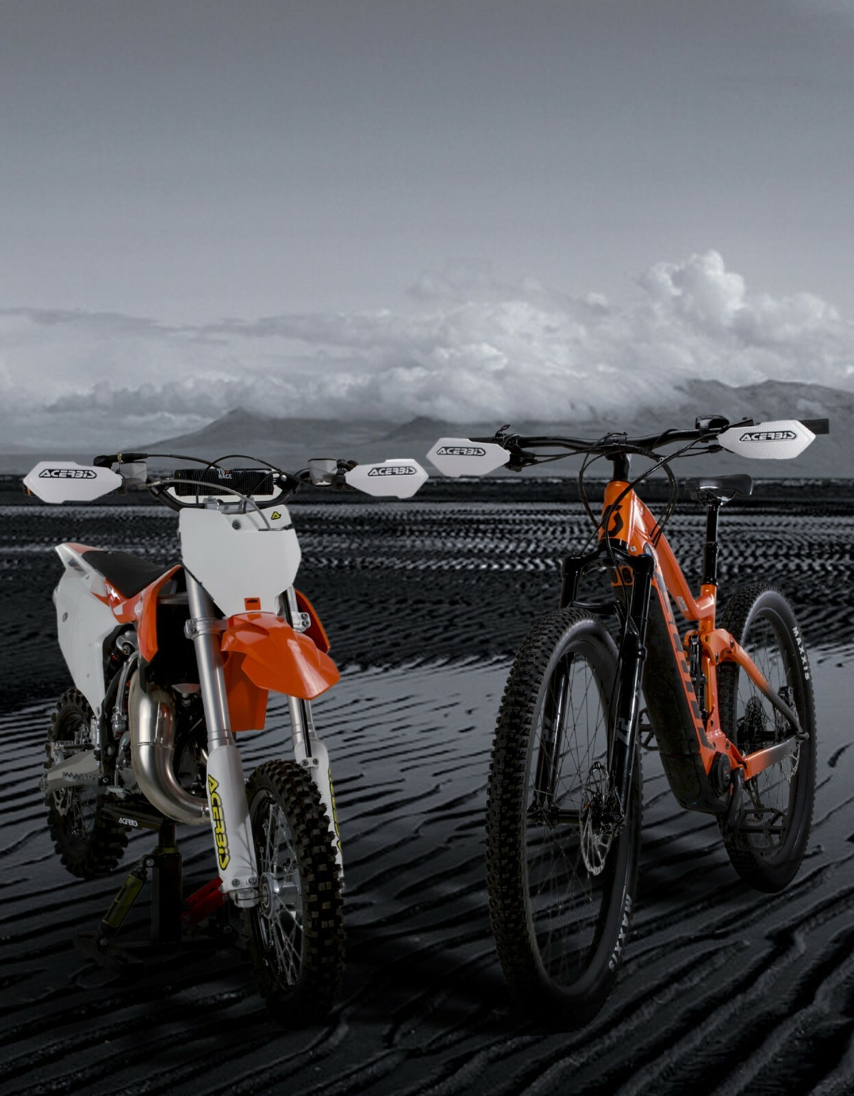 Acerbis X-Elite Minicross Hand Guards E-Bike MTB Multi Colors 50 60 SX TC KTM