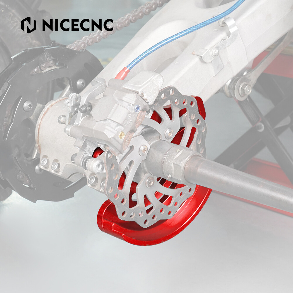 NICECNC Rear Brake Disc Rotor Guard Protector For Yamaha YFZ450R / RSE 2009-2024