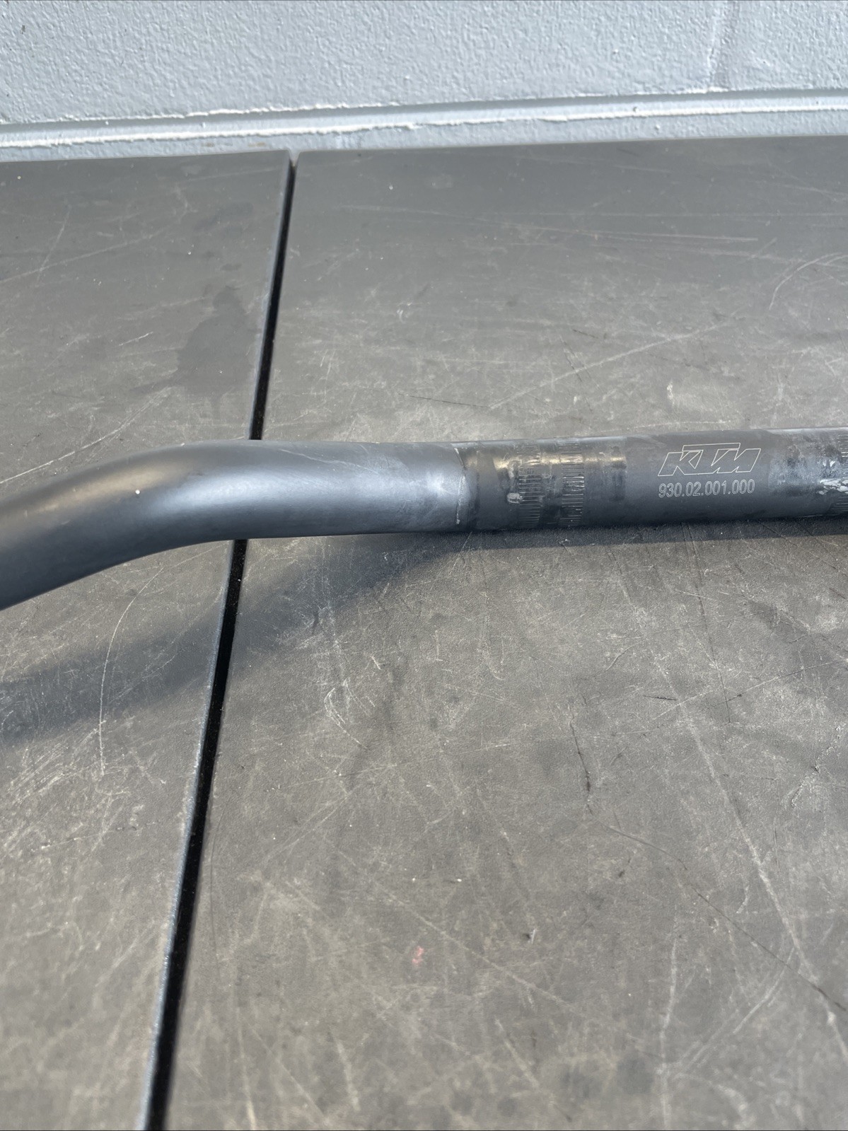 17-24 KTM Duke 390 RC390 RC Handlebar Handle Bar Black OEM Clip On