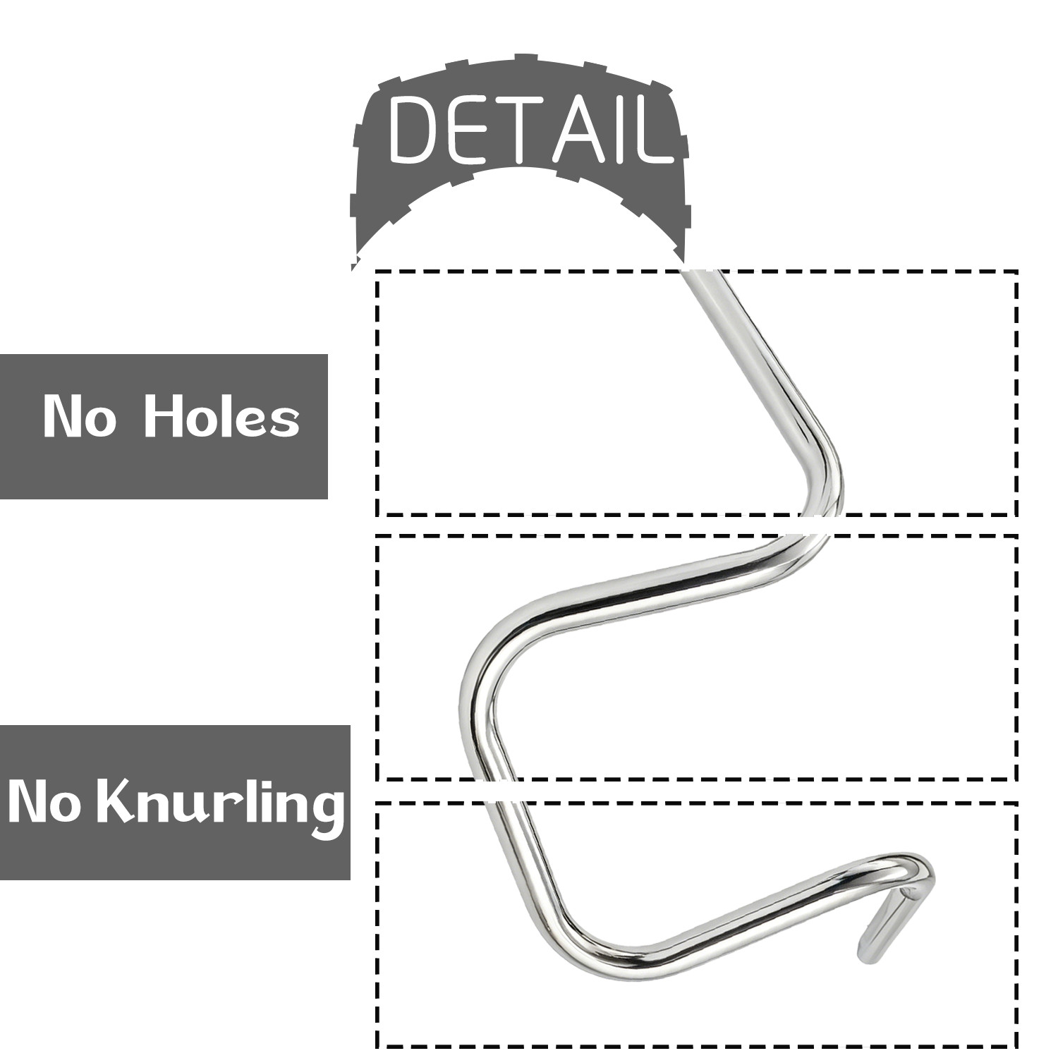 8-14“ Rise 1” Round Ape Hanger HandleBars Fit Harley No Knurl & No Wiring Holes