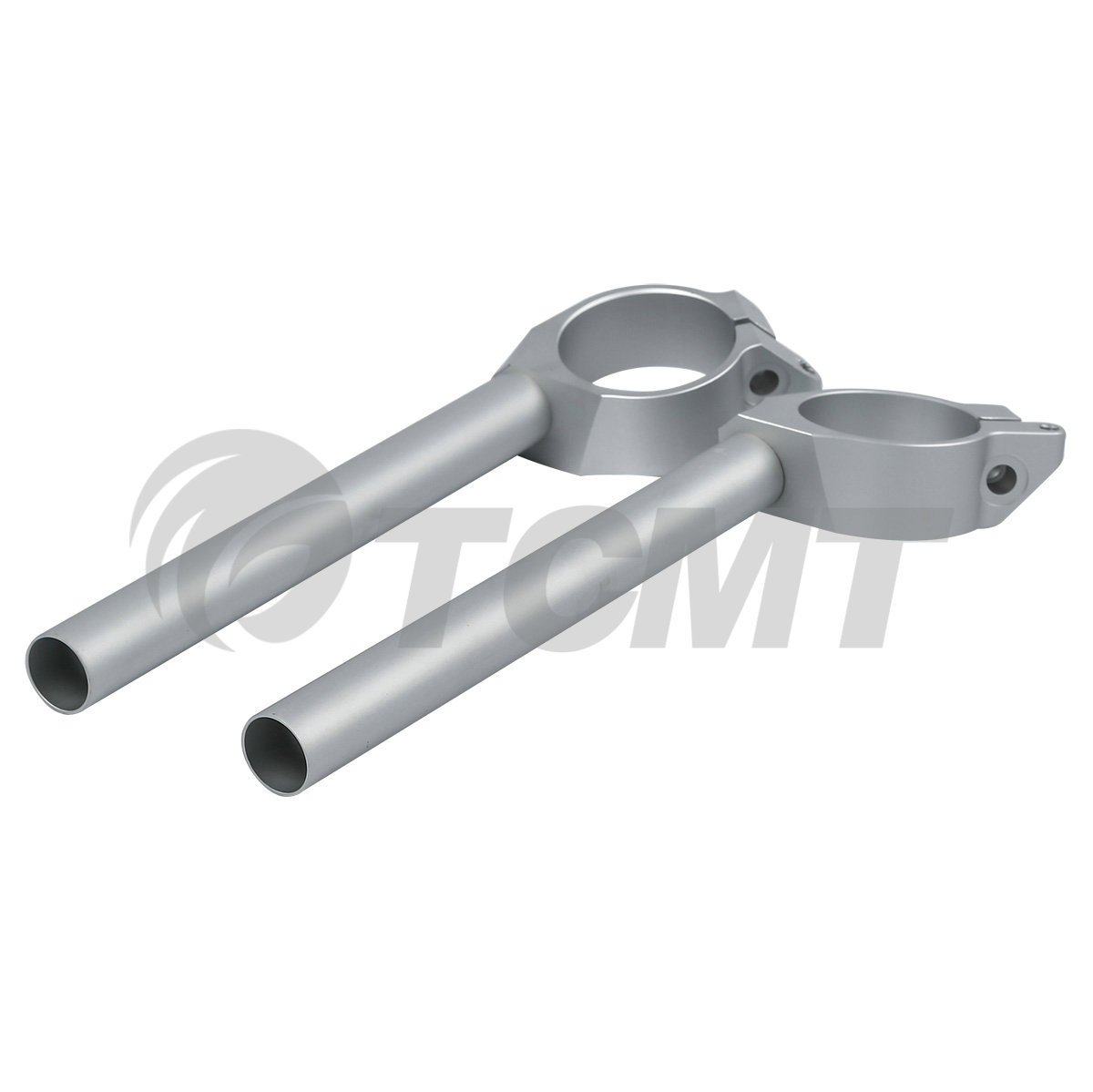 50mm Handlebar Handle Bar Clip On Silver Fit For Yamaha YZF R1 1998-2001 99 2000