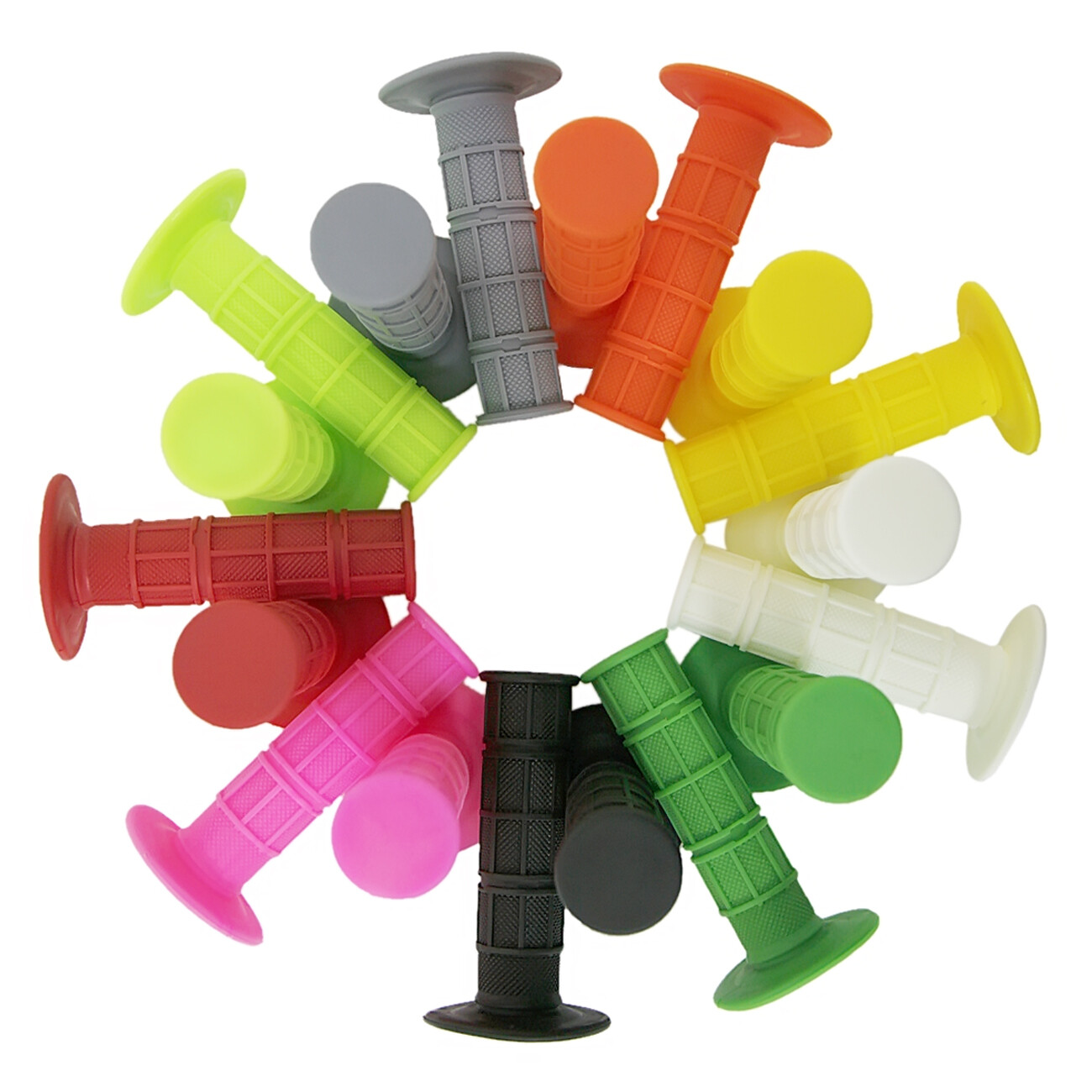 2PCS Quality Practical Motorcycle Hand Grips Dirt Bike Motocross Gel Handle Bar