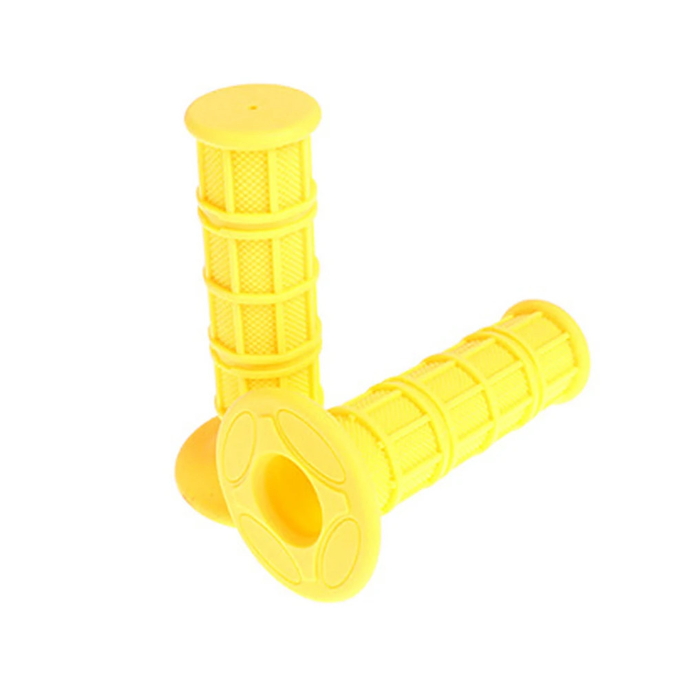 Soft Rubber Moto Handlebar Universal 22/24MM Scooter Grips Bar Motorbike Handle