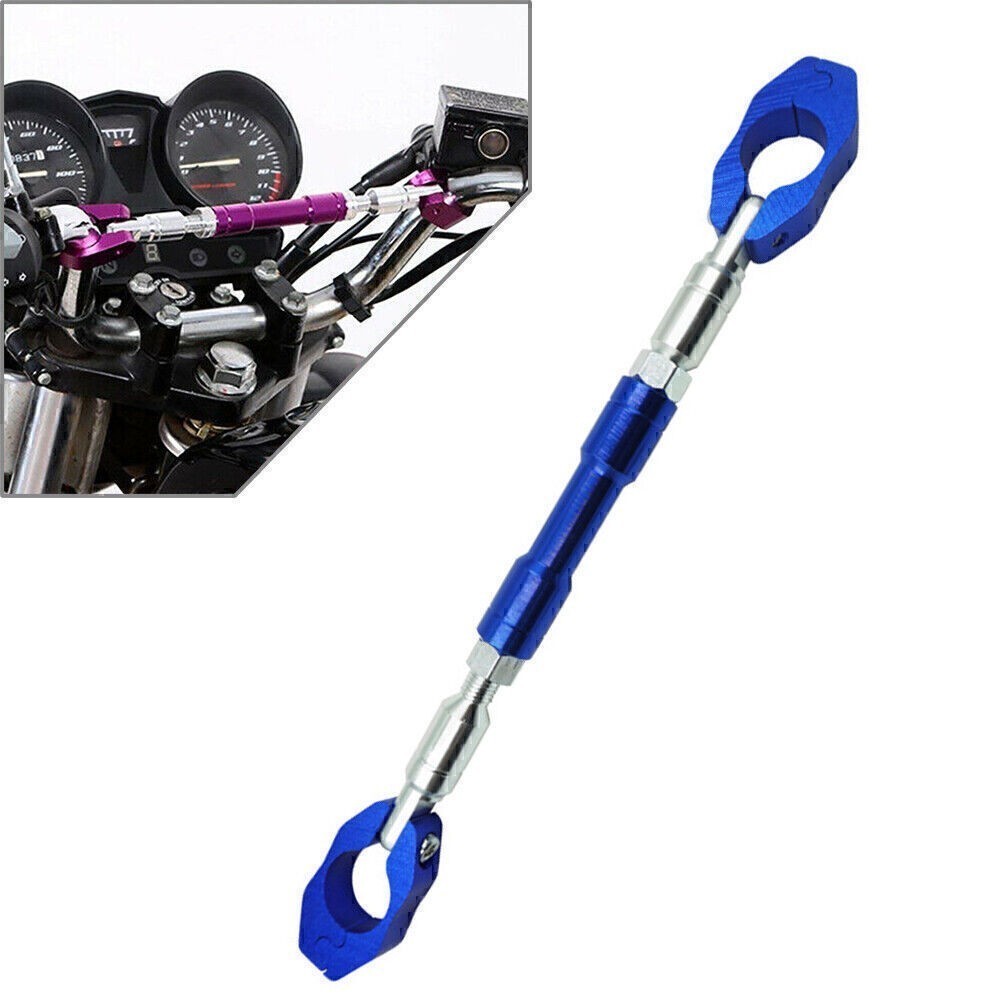 Universal Motorcycle Balance Bar 7/8” 22mm Cross Bar Handlebar Crossbar Blue