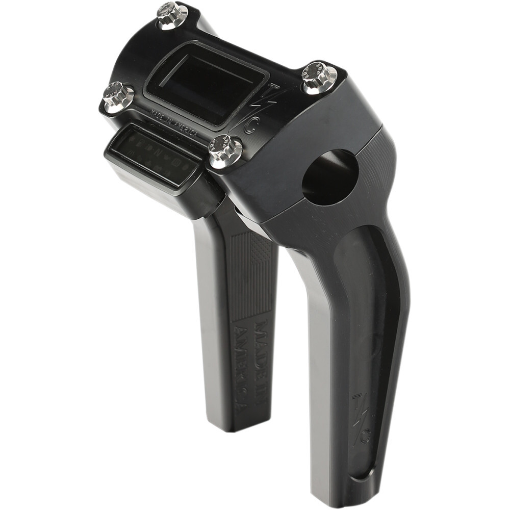 Thrashin Supply Co 6-1/2″ Pullback Handlebar Riser w/Gauge Cut Out | TSC-6500-1