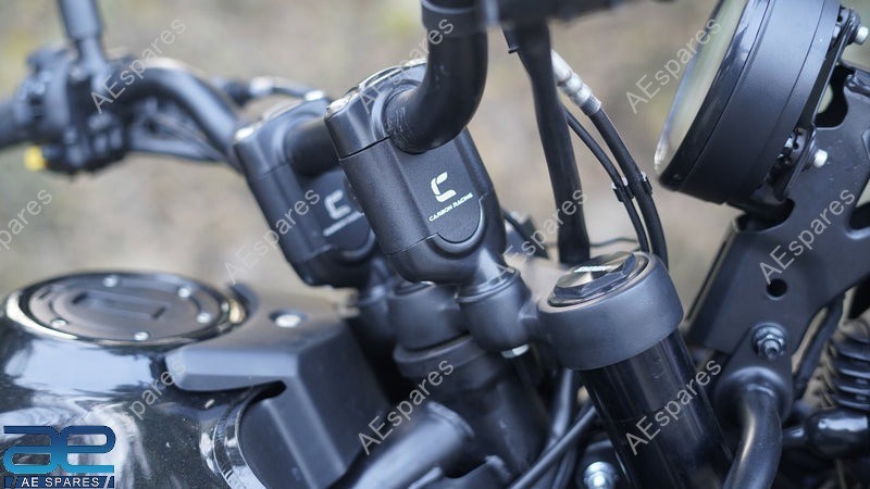 2 Inch Handlebar Riser Set Black For Royal Enfield Guerrilla Himalayan 450 @US