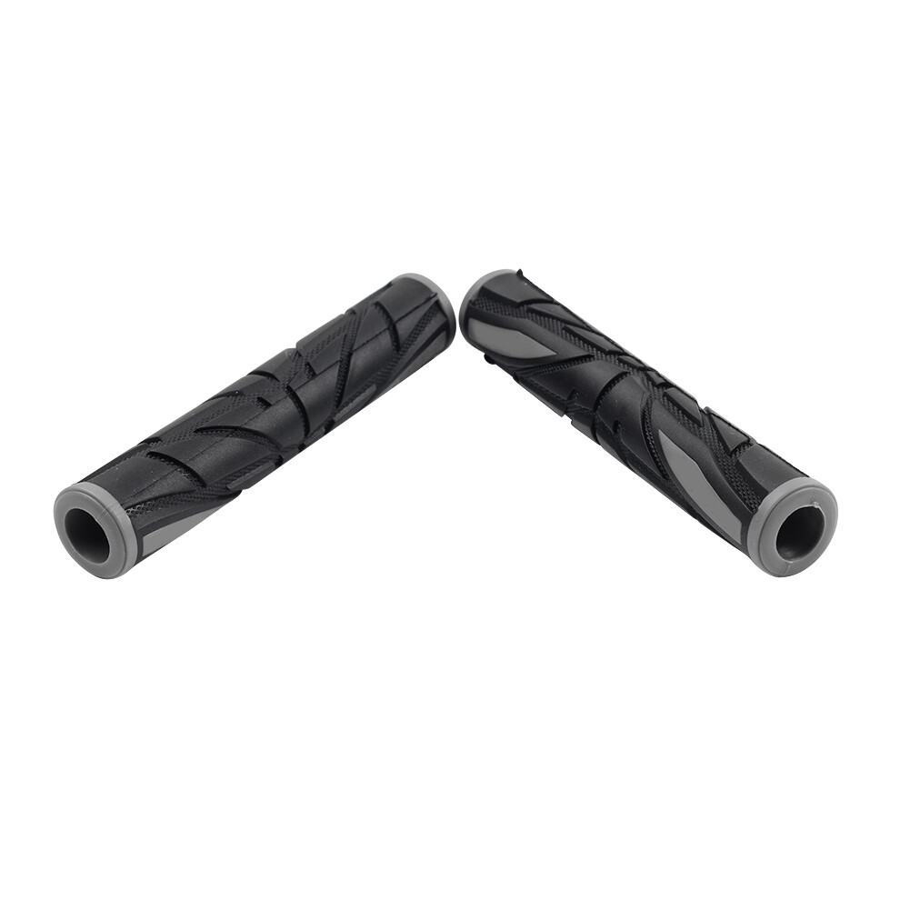 Universal Motorcycle Brake Clutch Handlebar Grips Lever Rubber Sleeve Cover Gray