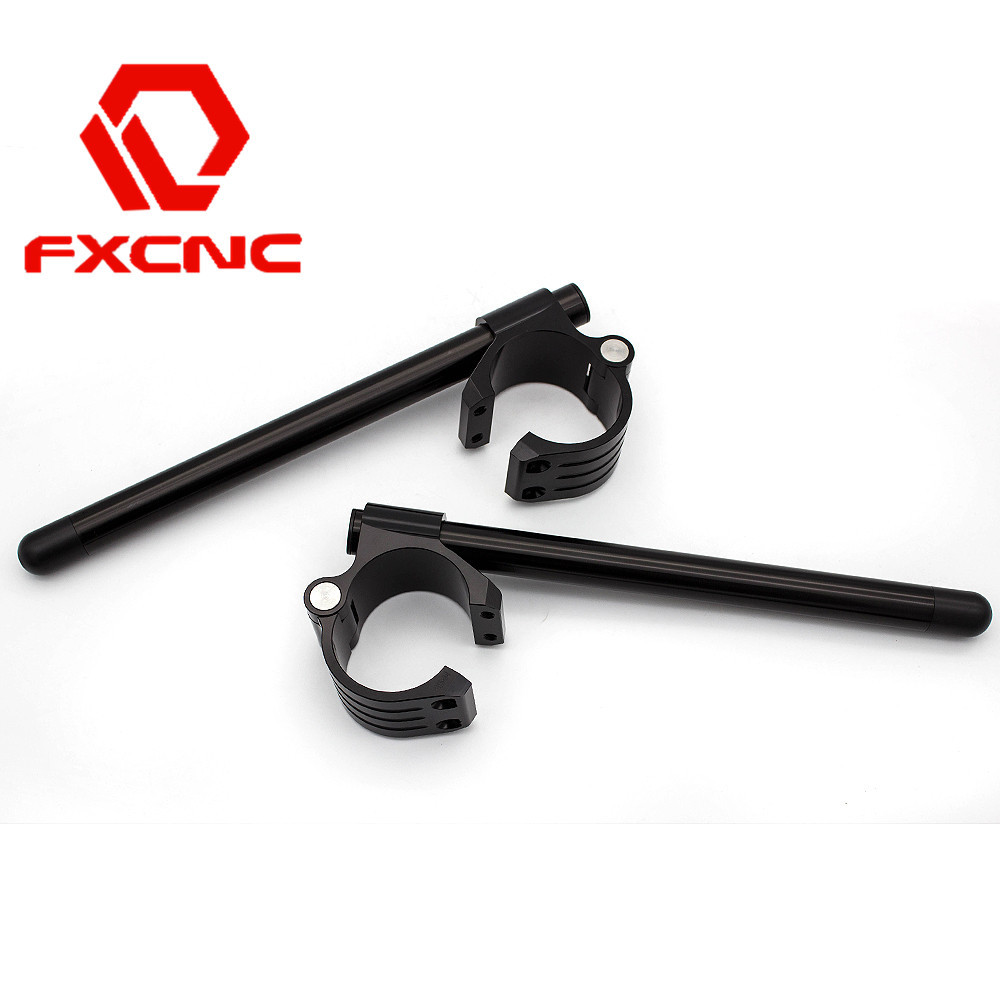FXCNC CNC 7/8″ Vortex Clip On Ons Handle Bars Handlebars Tube 51mm Newly Clipons