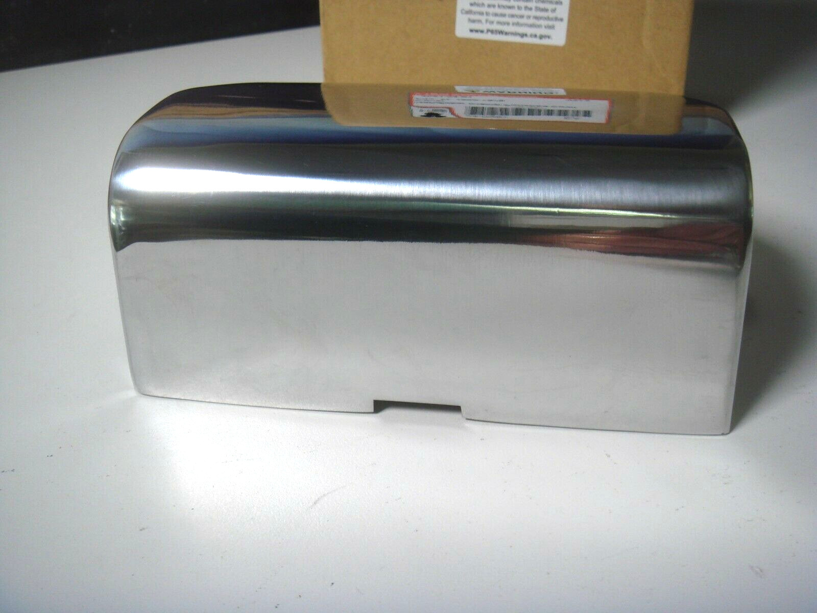 Harley FL Handlebar Clamp Cover Polished 60-79 Cowl Pan Shovel V-Twin 24-0281 X8