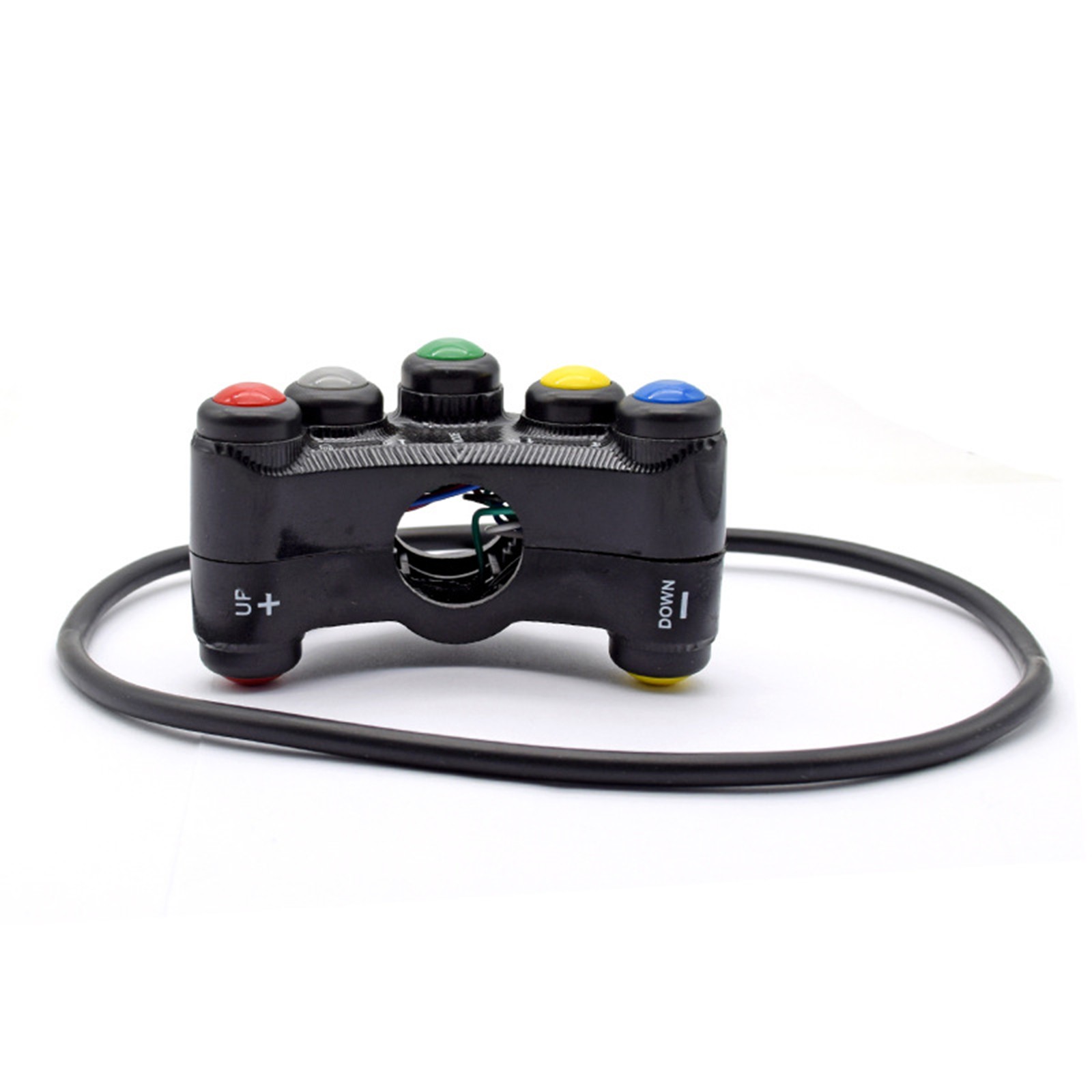 Universal Motorcycle Race Bike Handlebar Switches Assembly 7 Button Array 22mm