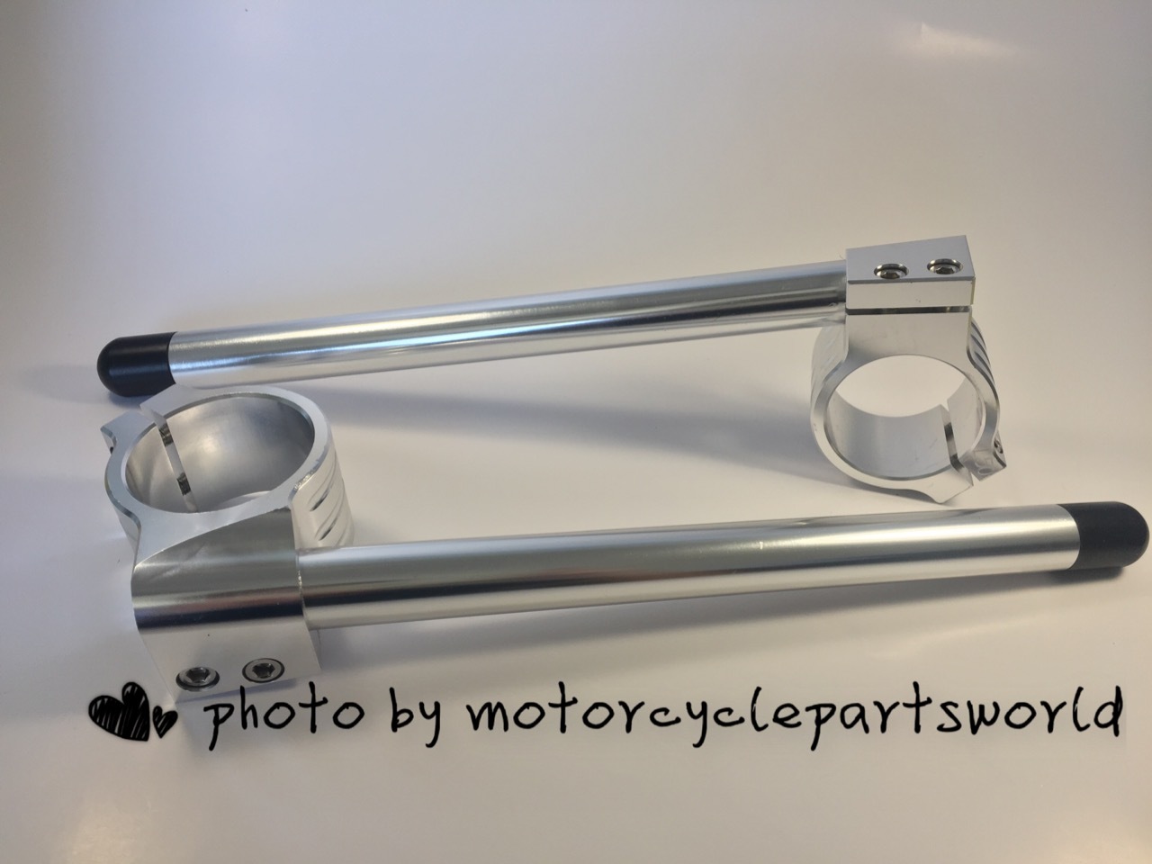 31mm, 7/8″ Tube, CNC Motorcycle Universal Clip On Ons Fork Handle Bar Handlebar