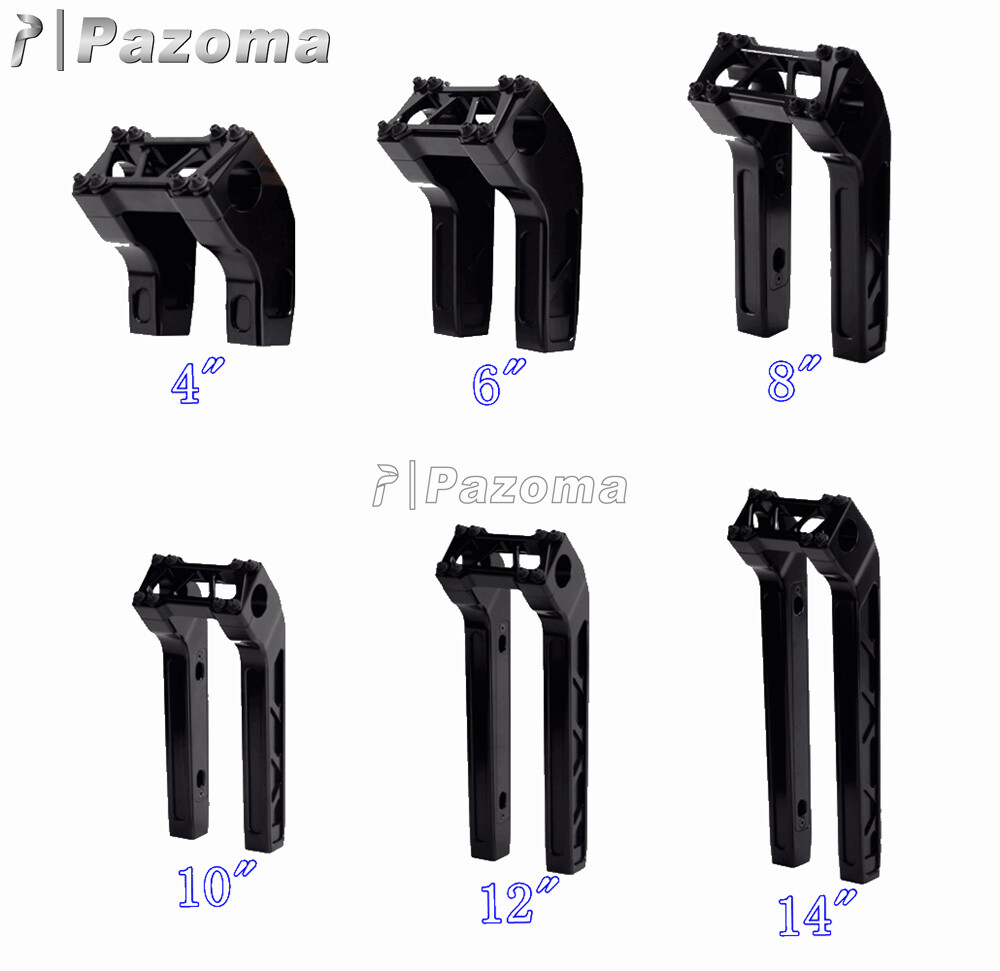 1.5″ Pullback Style Handlebar Riser For Harley Dyna Street bob Softail Road King