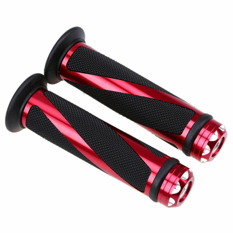 Fit Honda CR125R 7/8″ Hand Grips Handle Bar Throttle Grips None-Slip Gel Rubber