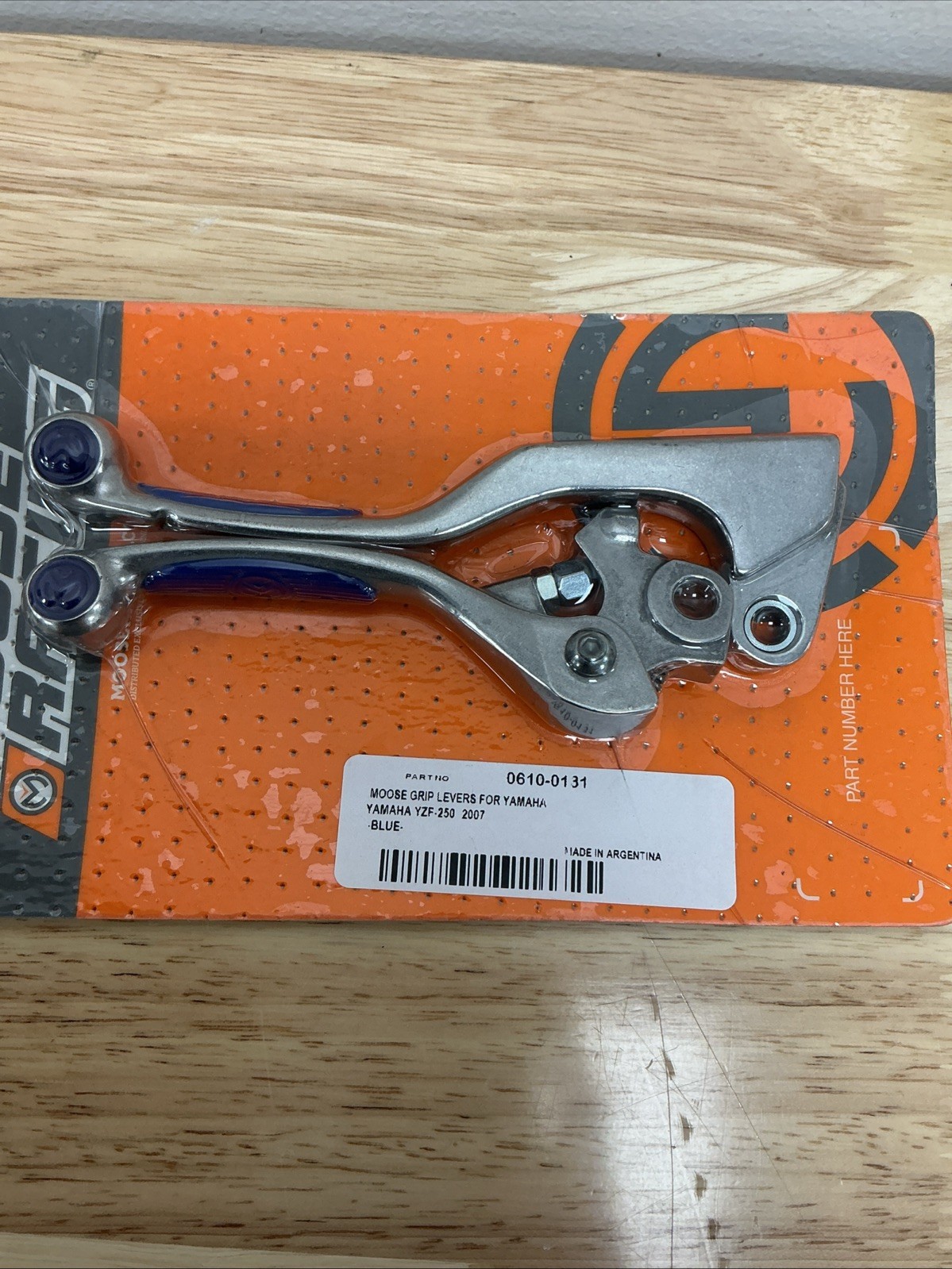 Moose Racing Competition 0610-0131 Lever Set Blue
