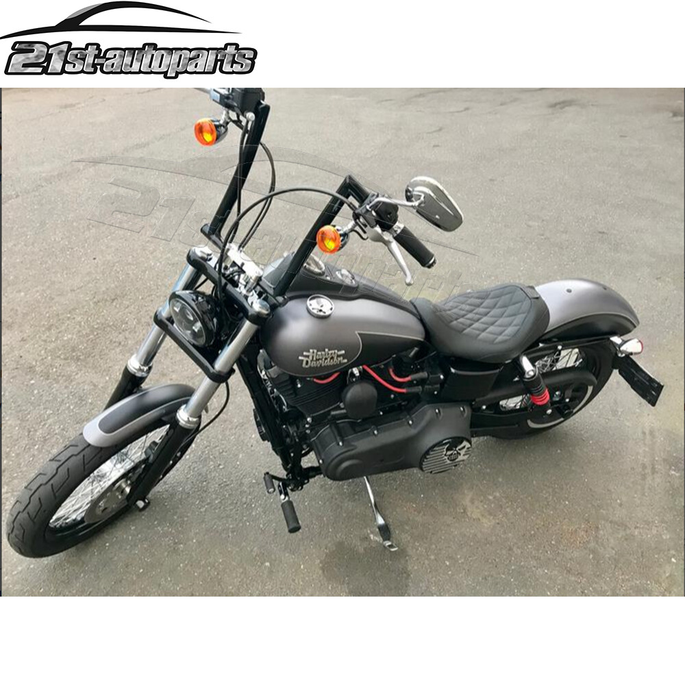 Rise 10″ 12″ 14″ 16″ Chizeled Hanger Handlebar For Harley Sportster Dyna Softail