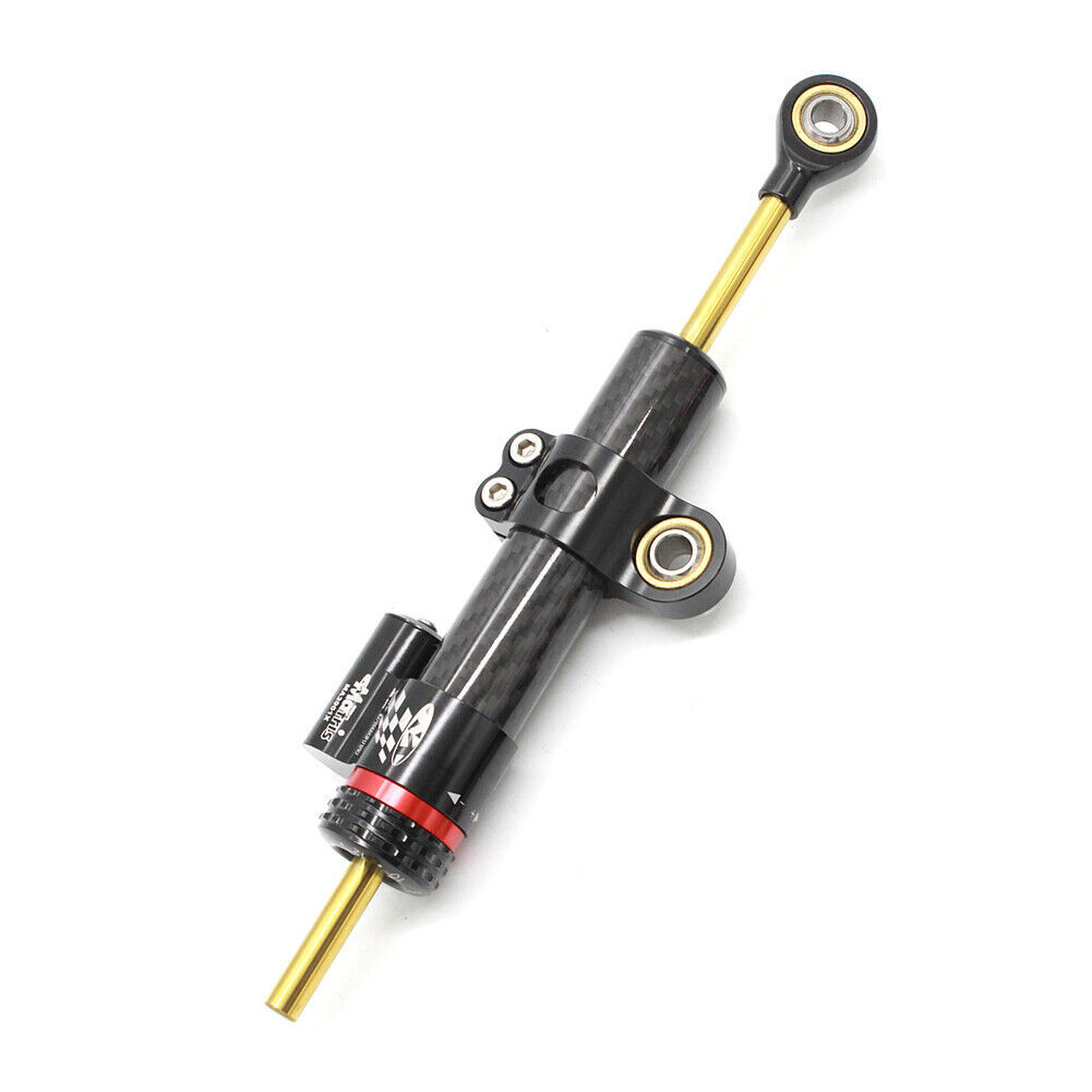 10 Inch Stabilizer Steering Damper Black / Silver For Suzuki GSXR750 1986-2024