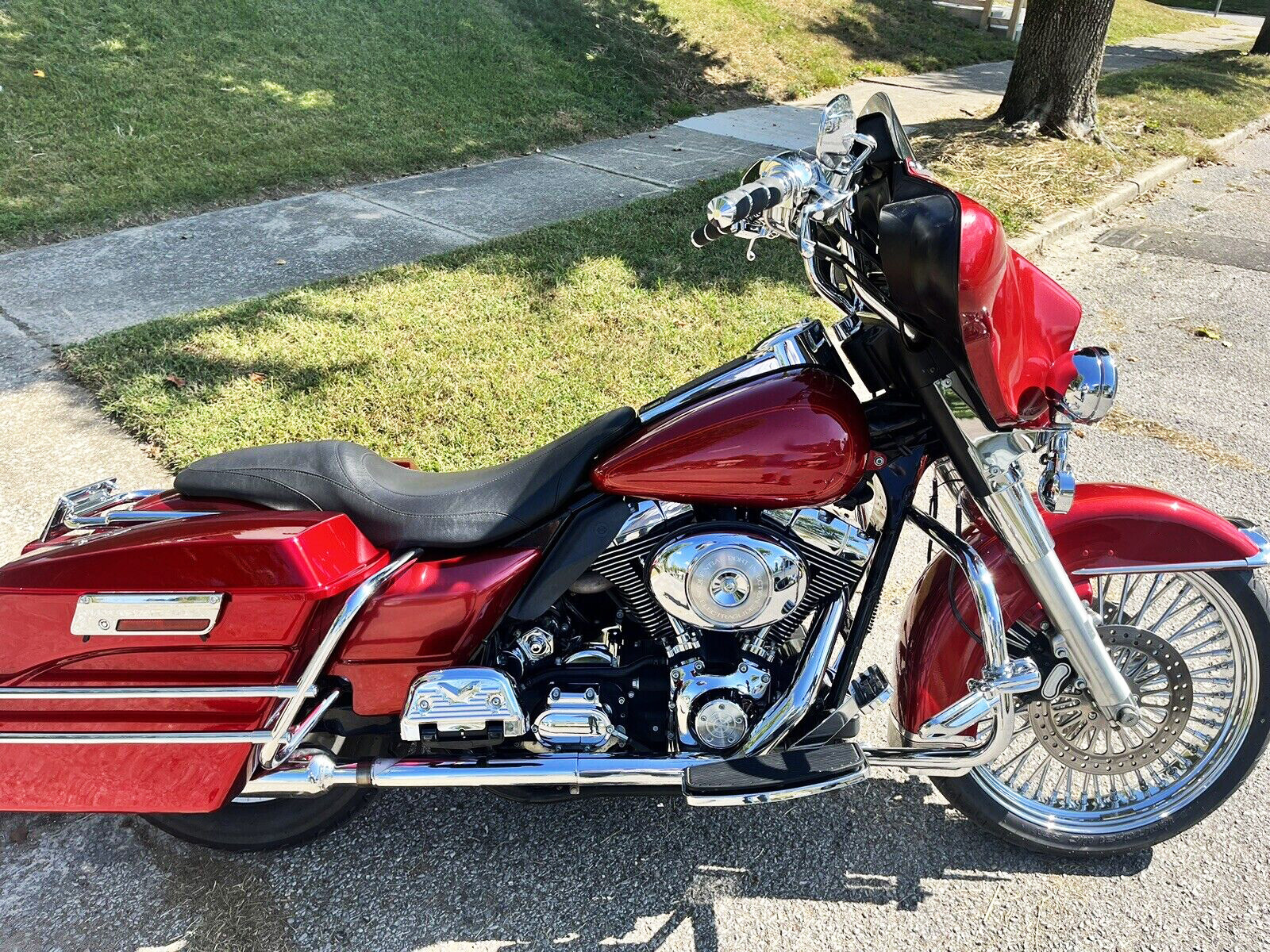 10″ Rise Meathook Bagger Ape Handlebar for 86-23 Harley Touring FLH FLHX FLHTC