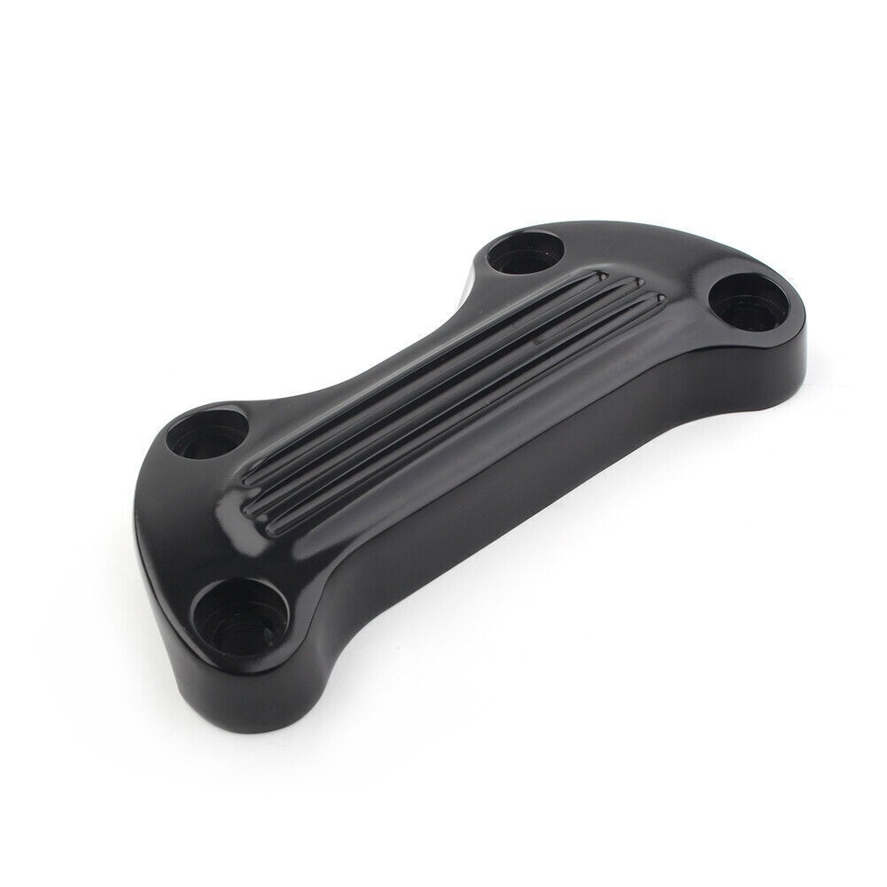 1″ Handlebar Riser Top Clamp Cover Fit Harley Sportster Softail Dyna 3 Colors