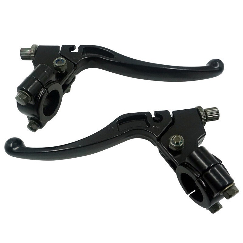 7/8″ 22mm Left Right Brake Clutch Lever Perch Motorcycle for Honda CR100 CR125R