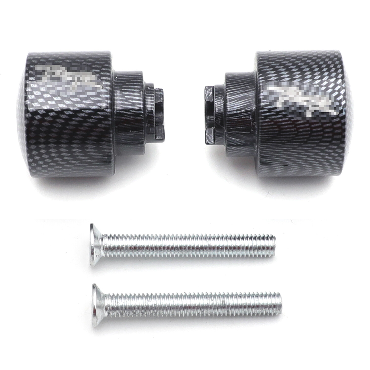Carbon Bar Ends Logo Hand Grip Handlebar End Caps For Honda CBR 900RR 1993-1999