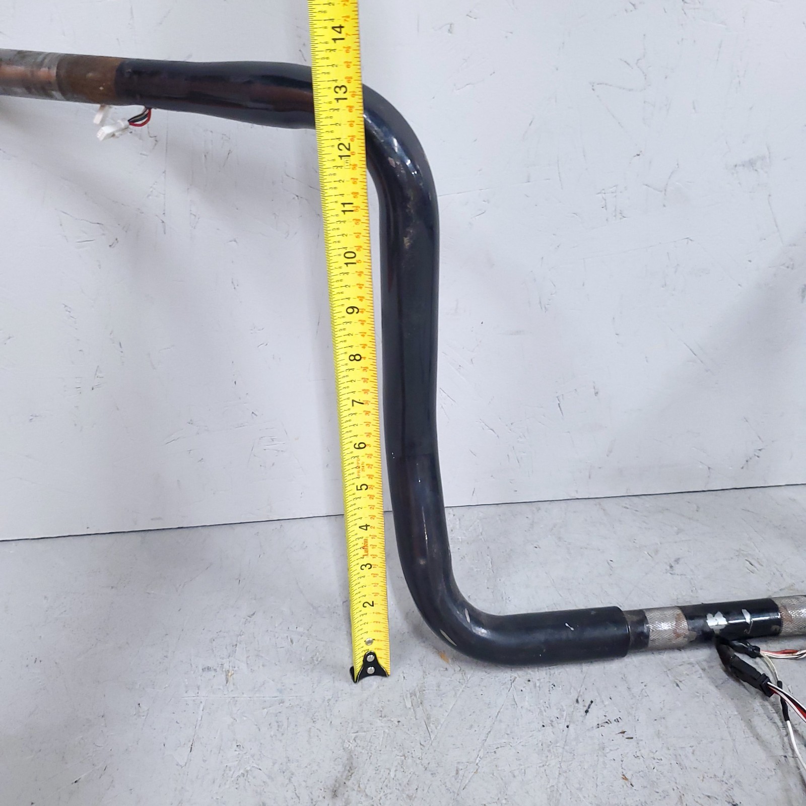 Harley Street Glide Ape Hangers Handlebars 12″ Inch Tapered Black 14-Later