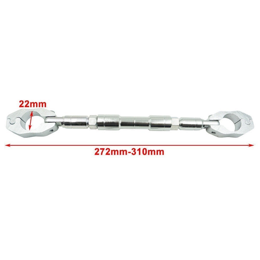 Universal Motorcycle Balance Bar 7/8” 22mm Cross Bar Handlebar Crossbar Blue