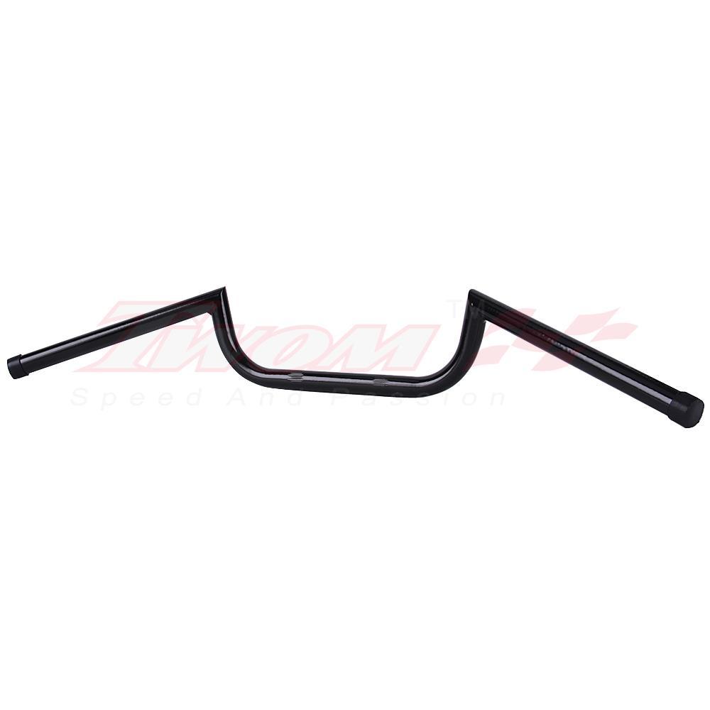Motorcycle 7/8″ Diameter Clubman Universal Handlebars Bars Rise For Cafe Racer