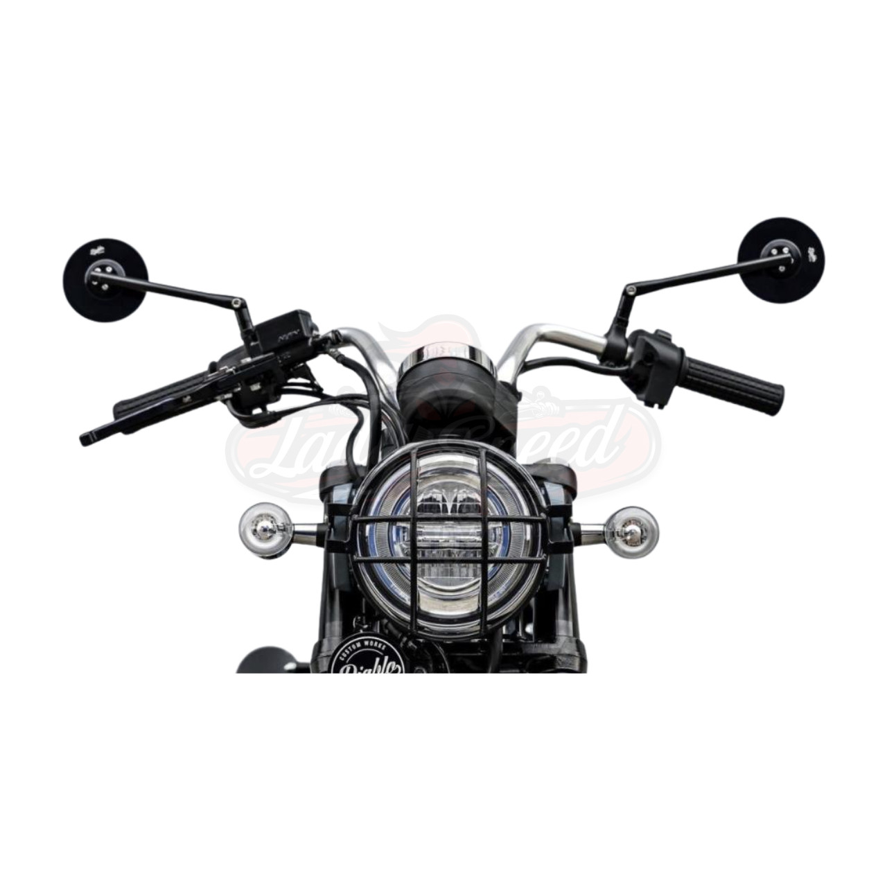 Silver Adjustable Handlebar Diabolus For 2022-2025 Honda Dax125 Dax 125 ST125