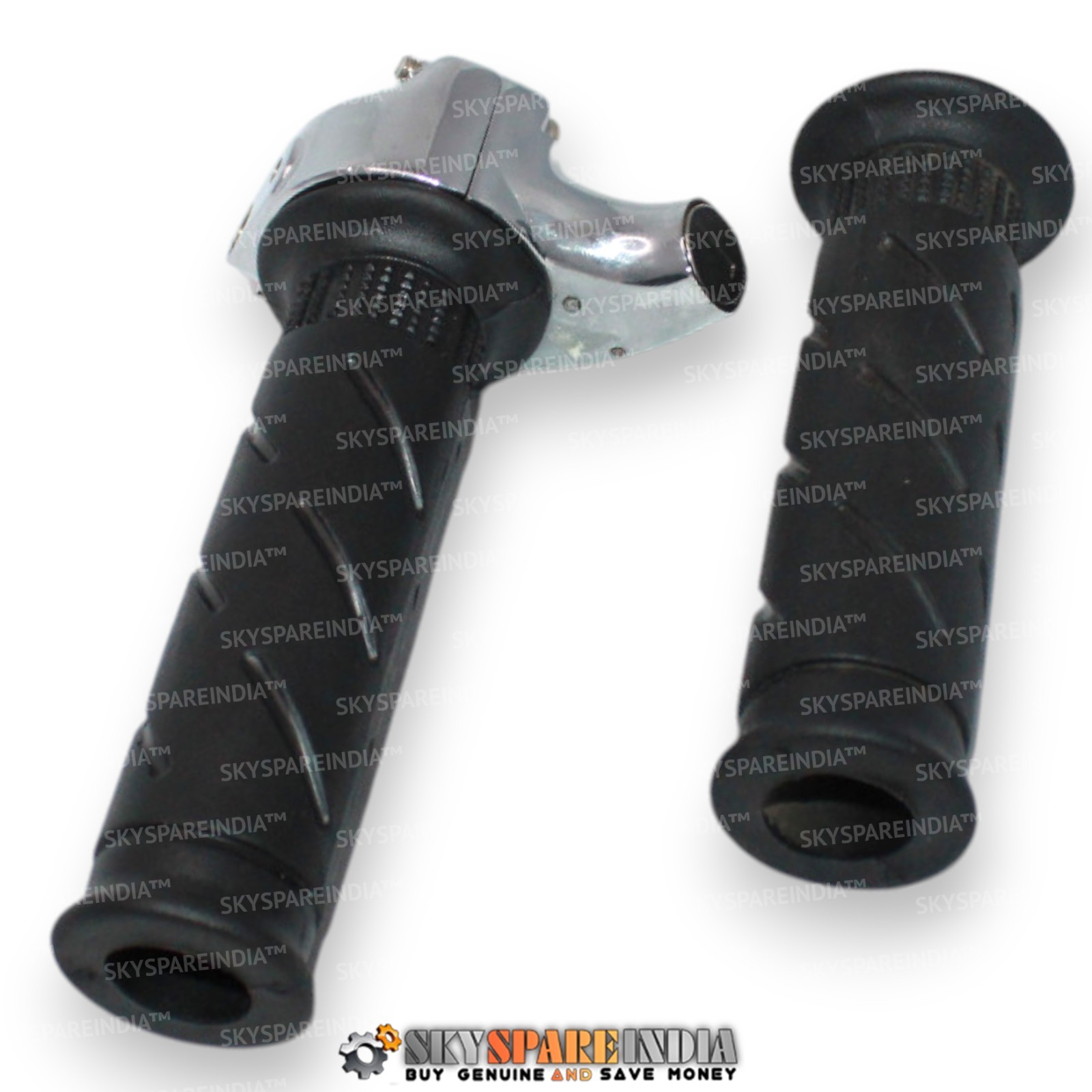 Lockable Throttle Twist Grip Compatible With Royal Enfield Triumph Norton BSA