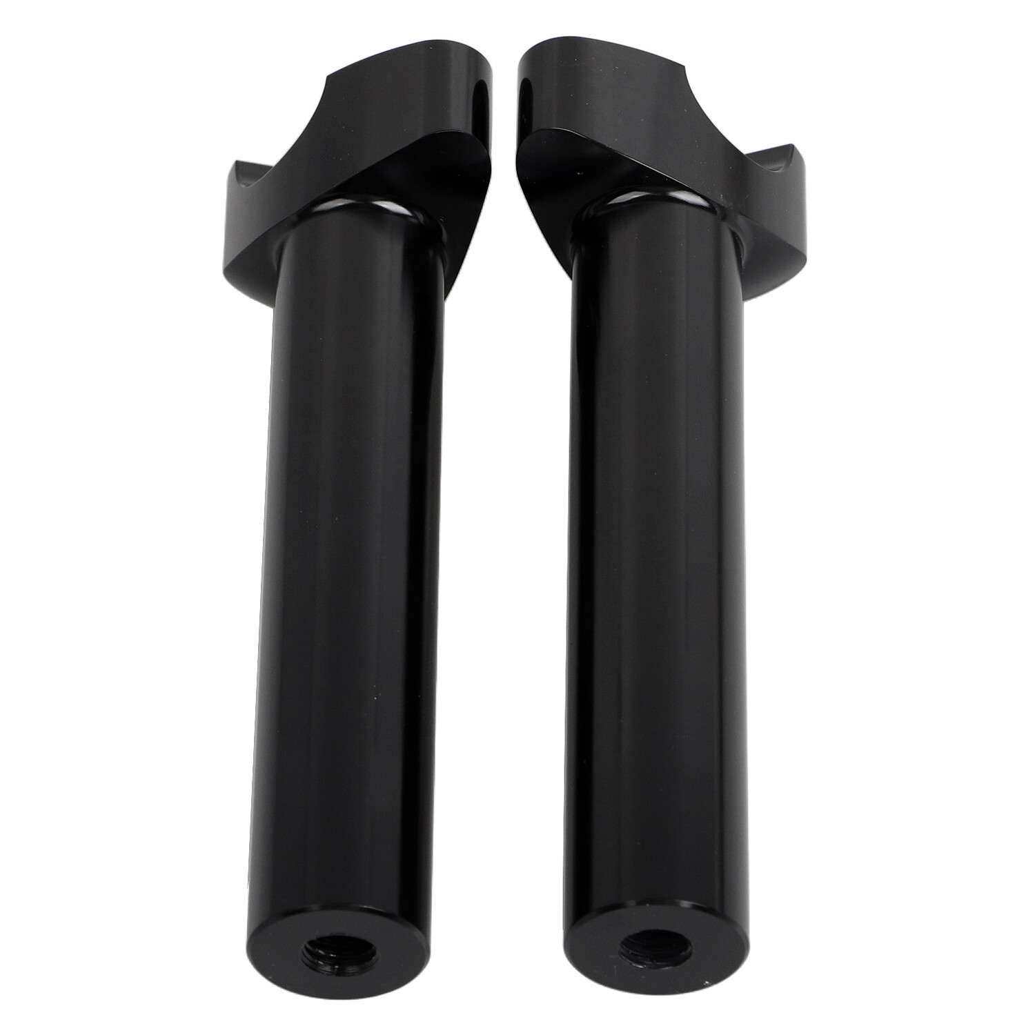 6.5″ Straight Handlebar Risers For Harley 1″ Bar Heritage Softail Dyna Road King
