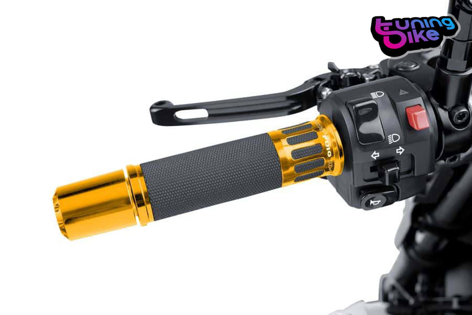 PUIG GRIPS RACING FOR TRIUMPH SPEED TRIPLE 11-18 GOLD – 123MM