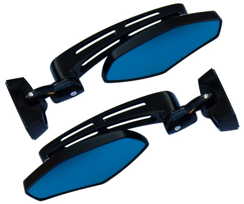 GSXR 600 750 Mirrors Black 1992-2021 2022 2023 2024 Convex adjustable Suzuki