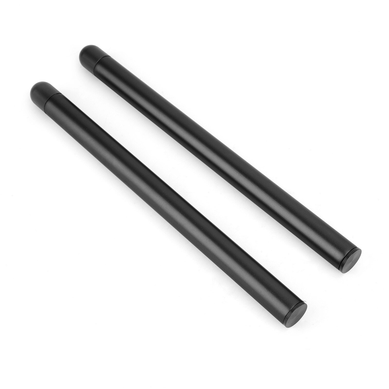 Universal Adjustable Rotatable CNC Billet Clip Ons Fork Tube Handlebar 47mm BLK