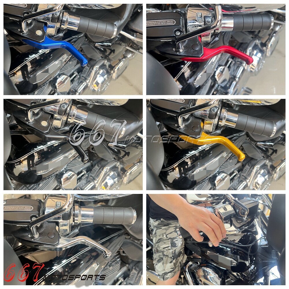 Hand Brake Clutch Lever For 2014-16 Harley Electra Glide Road Glide Street Glide
