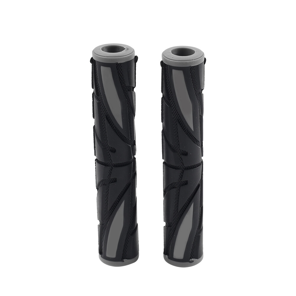 Universal Motorcycle Brake Clutch Handlebar Grips Lever Rubber Sleeve Cover Gray