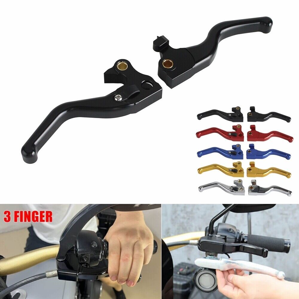 Shorty Hand Brake & Clutch Levers For 2004-13 Harley Sportster 1200 883 Iron 883